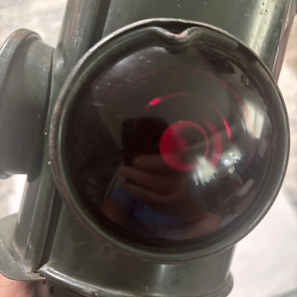 Dietz NY USA Monitor Tail Clear & Red Light Military Green Truck Tail Light